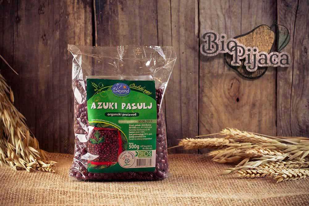 Azuki pasulj - organski 0.5kg